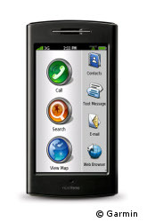 Einfach und übersichtlich: Das Start-Display G60 verfügt über drei Hauptfunktionen, alle anderen Funktion sind in der rechten Navigationsleiste untergebracht